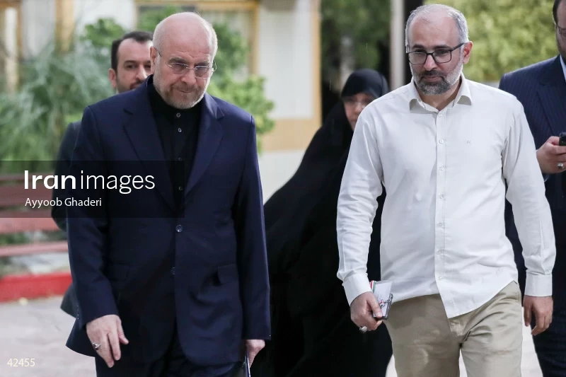 Mohammad Bagher Ghalibaf on the Cultural Roundtable program on Channel Two