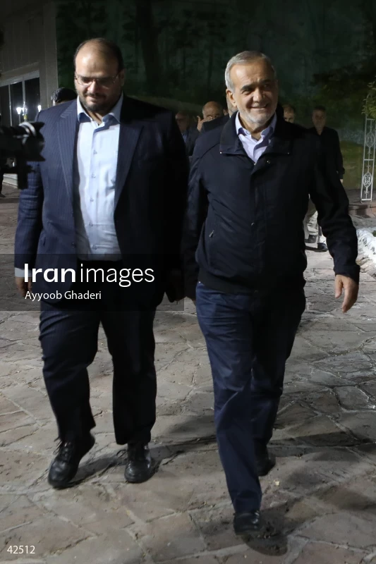 Massoud Pezeshkian on the Economic Roundtable program on Channel Three