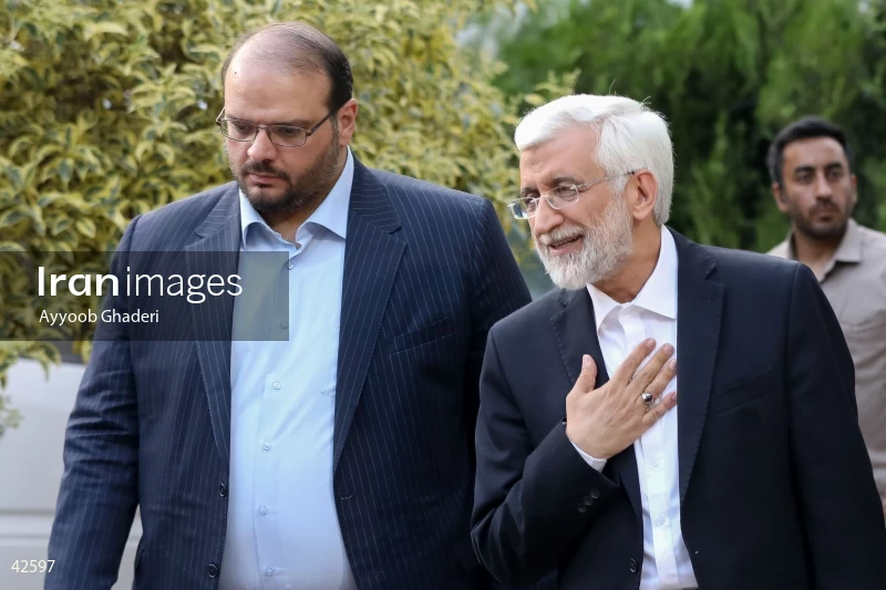 Saeed Jalili on the Cultural Roundtable program on Channel Two