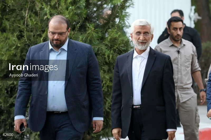 Saeed Jalili on the Cultural Roundtable program on Channel Two