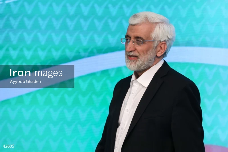 Saeed Jalili on the Cultural Roundtable program on Channel Two