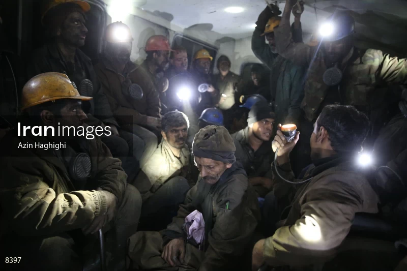 Mine workers