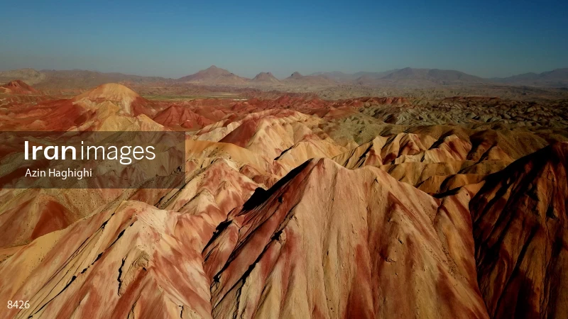 The colorful mountains of Aladaghlar Ahar