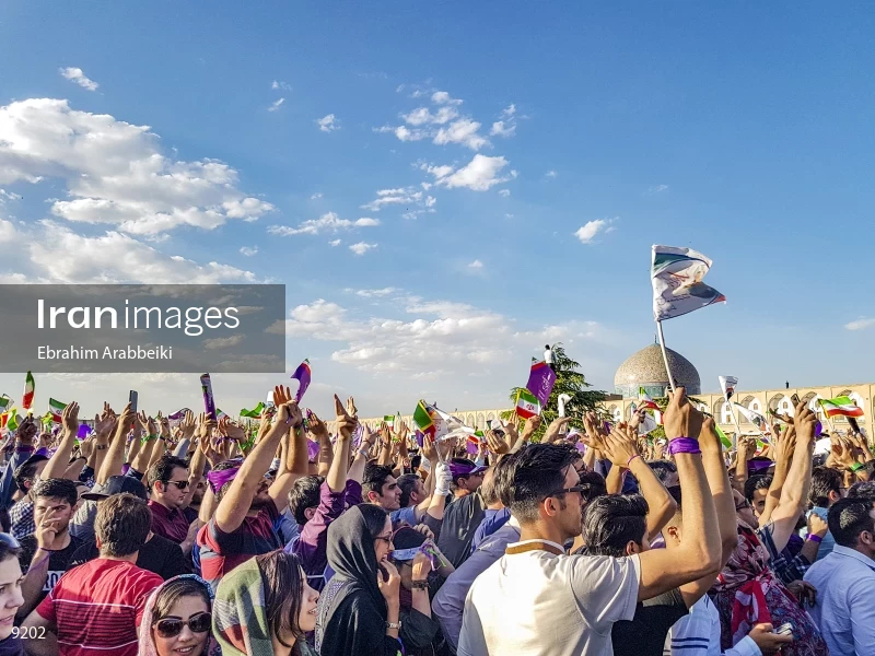 Campaign Rally in Support of Hassan Rouhani in Isfahan