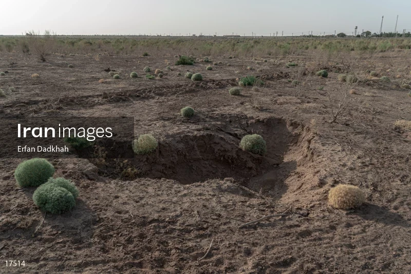 Subsidence sinkin in Iran