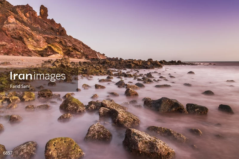 Hormoz Island in Persian Gulf