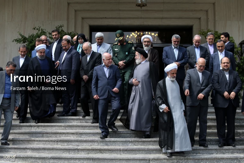 The Last Meeting of Rouhani's First Presidency Cabinet Members