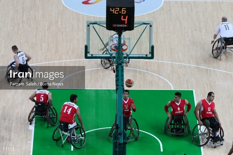 Men Wheelchair Basketball match - Iran VS Germany