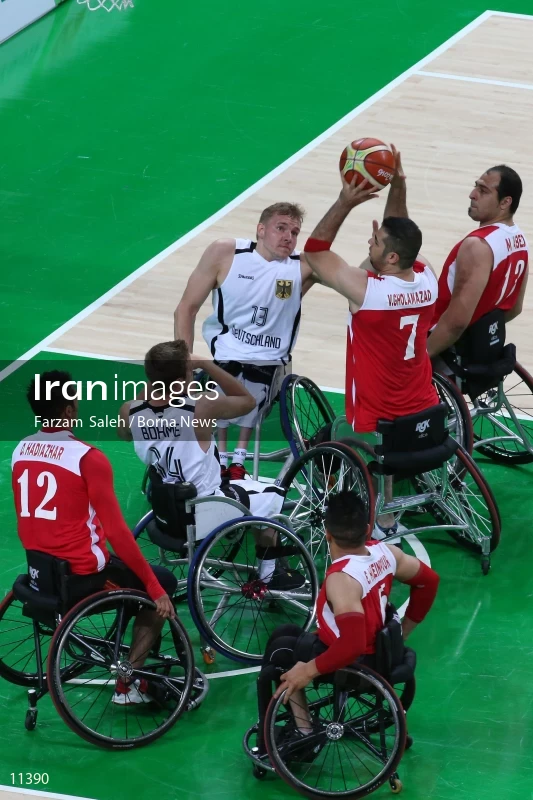 Men Wheelchair Basketball match - Iran VS Germany