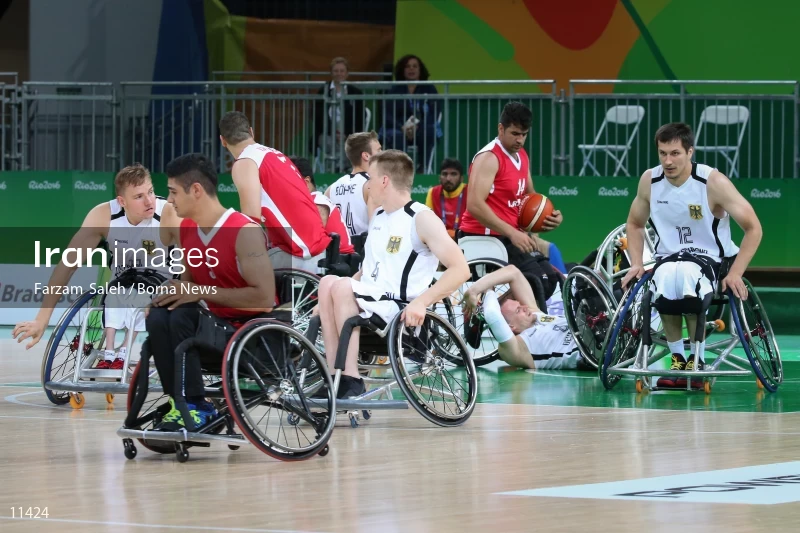 Men Wheelchair Basketball match - Iran VS Germany