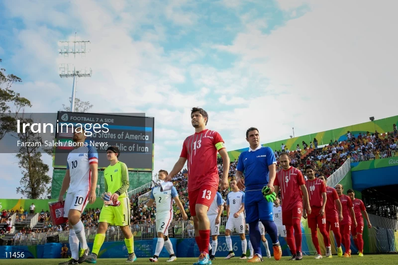 Men's 7-a-side Football - Iran VS Usa