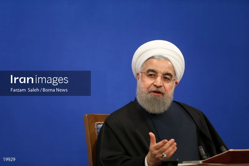 Press confrence of Hassan Rouhani