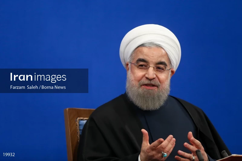 Press confrence of Hassan Rouhani