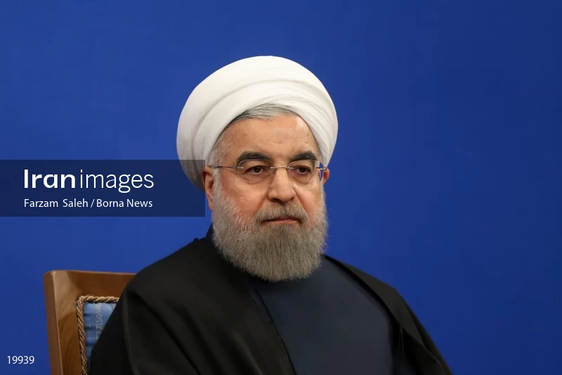 Press confrence of Hassan Rouhani