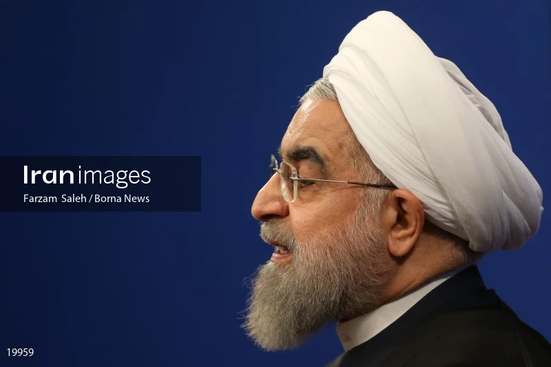 Press confrence of Hassan Rouhani