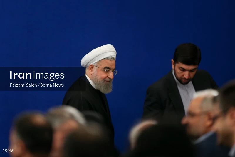 Press confrence of Hassan Rouhani