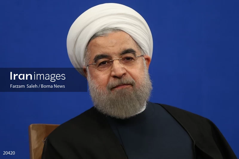 Press confrence of Hassan Rouhani