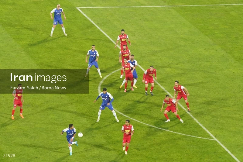 99th derby between Esteghlal and Persepolis football teams