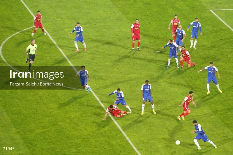 99th derby between Esteghlal and Persepolis football teams