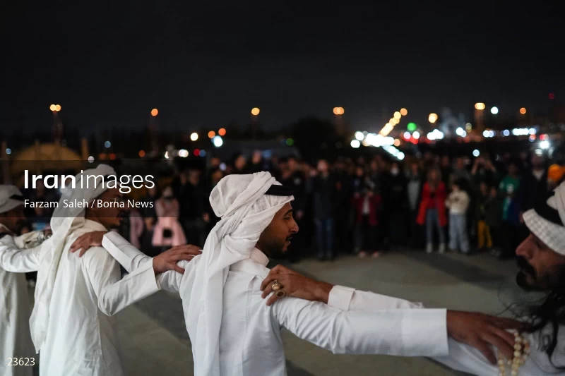 Performing cultural programs in Azadi Square on the first night of spring