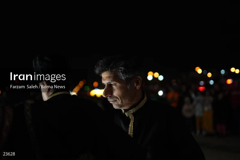 Performing cultural programs in Azadi Square on the first night of spring