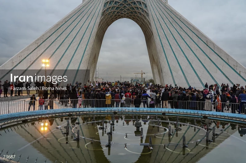 Performing cultural programs in Azadi Square on the occasion of Nowruz