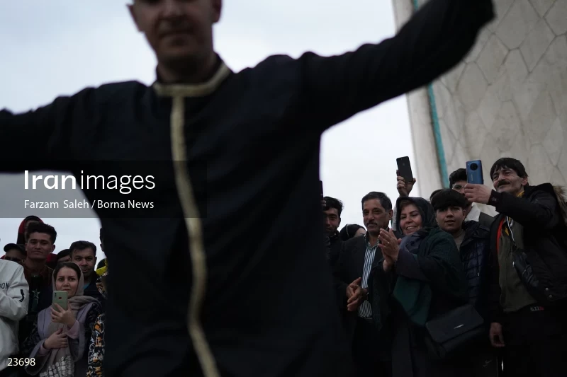 Performing cultural programs in Azadi Square on the occasion of Nowruz