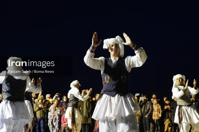 Performing cultural programs in Azadi Square on the occasion of Nowruz