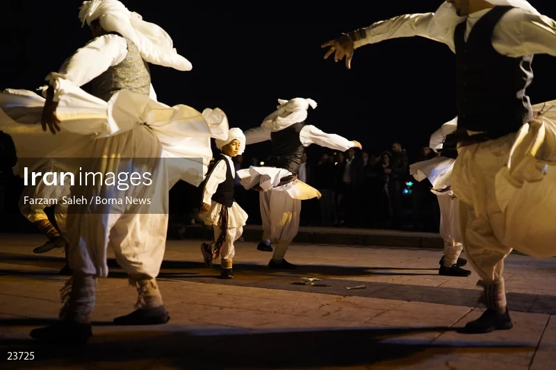 Performing cultural programs in Azadi Square on the occasion of Nowruz