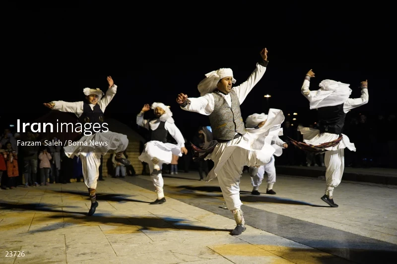 Performing cultural programs in Azadi Square on the occasion of Nowruz
