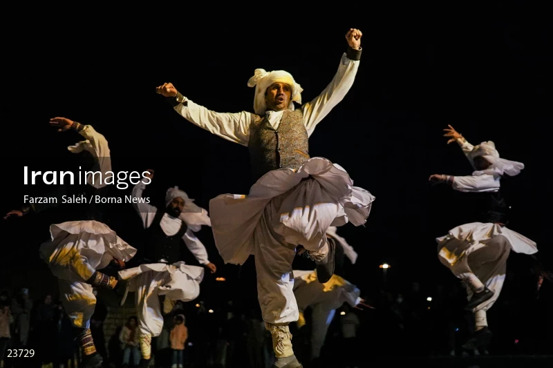 Performing cultural programs in Azadi Square on the occasion of Nowruz