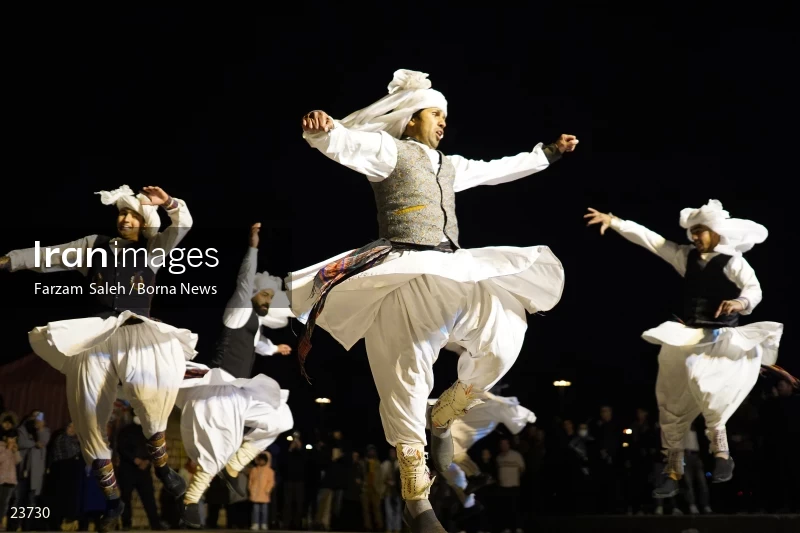 Performing cultural programs in Azadi Square on the occasion of Nowruz
