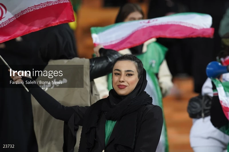 Iran v Russia friendly football match