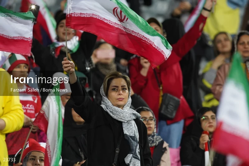 Iran v Russia friendly football match