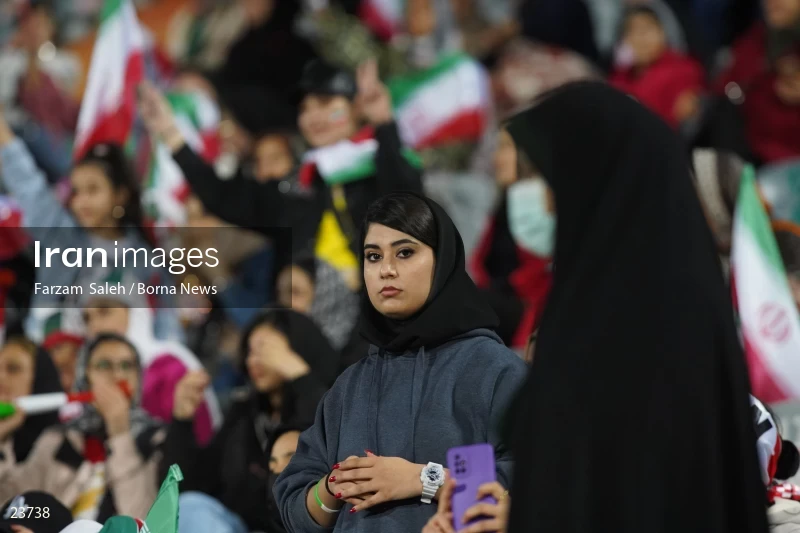 Iran v Russia friendly football match