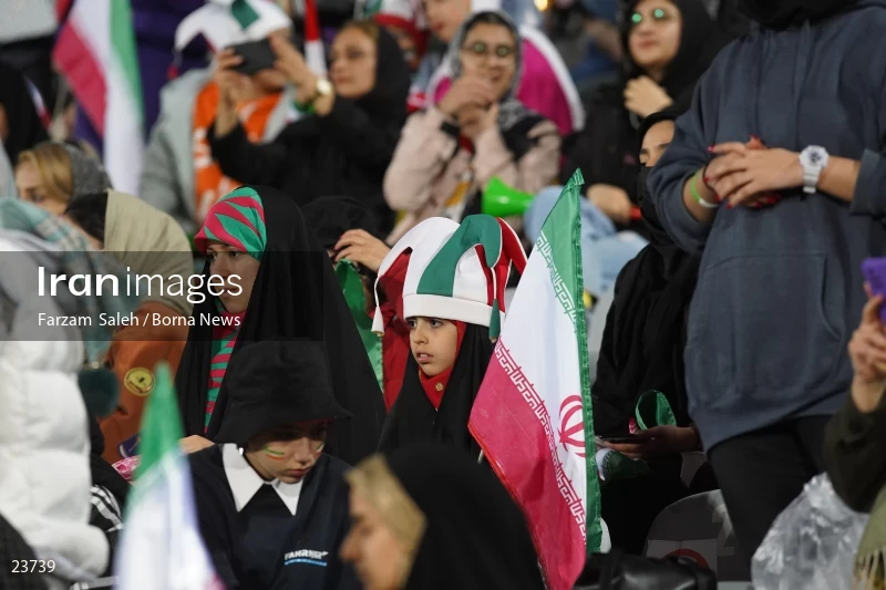Iran v Russia friendly football match