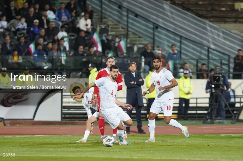 Iran v Russia friendly football match