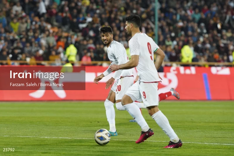 Iran v Russia friendly football match
