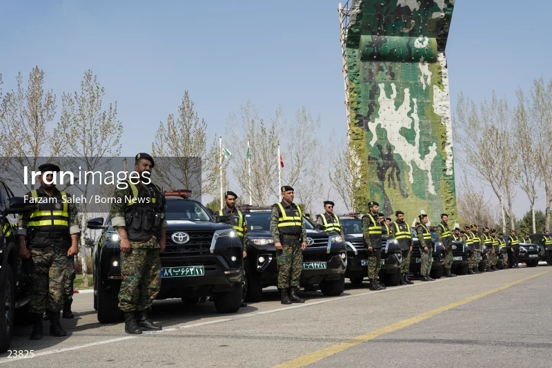 Special Units of FARAJA Hold Exercises