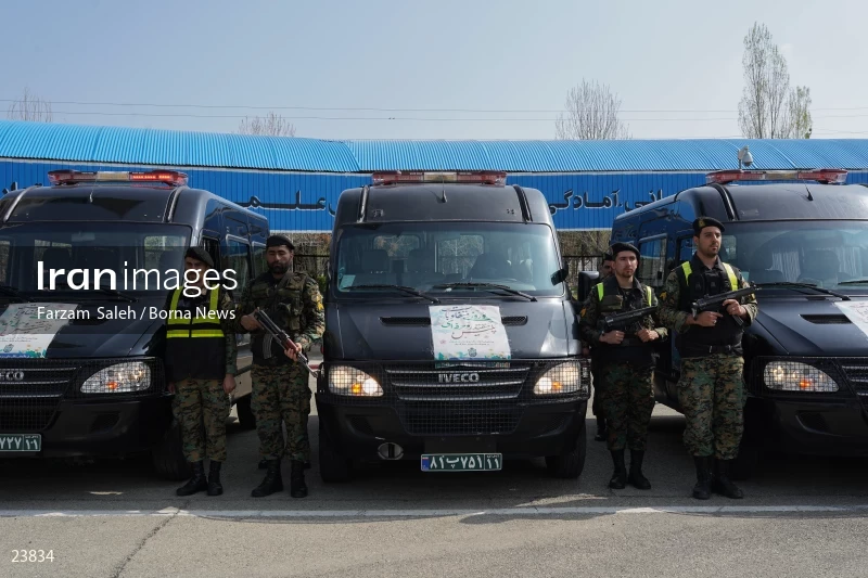 Special Units of FARAJA Hold Exercises