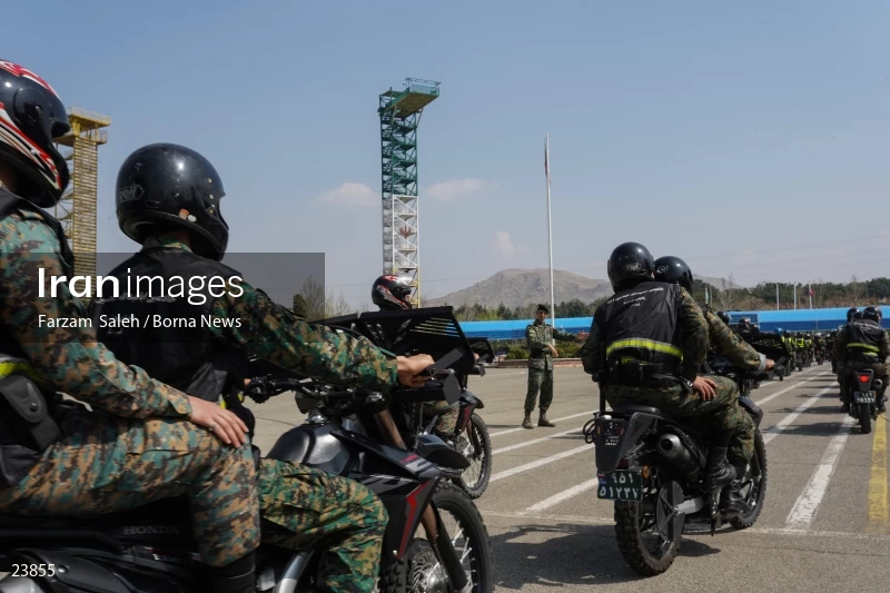 Special Units of FARAJA Hold Exercises