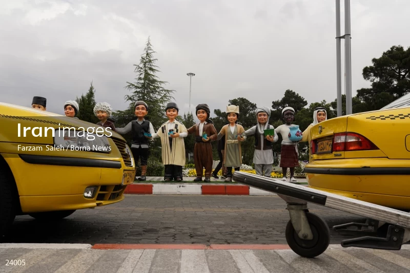 Tehran Mehrabad Airport in Nowruz 1402