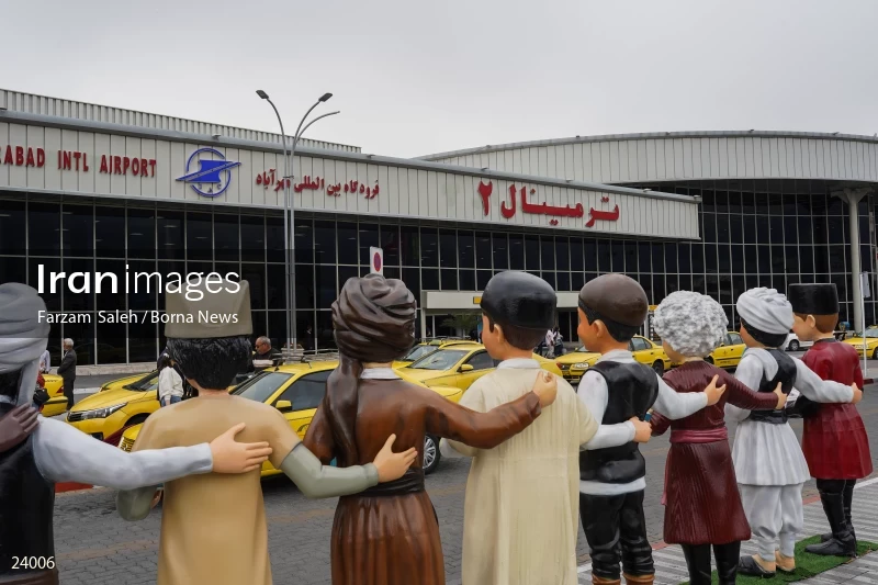 Tehran Mehrabad Airport in Nowruz 1402