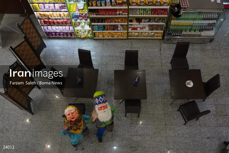 Tehran Mehrabad Airport in Nowruz 1402