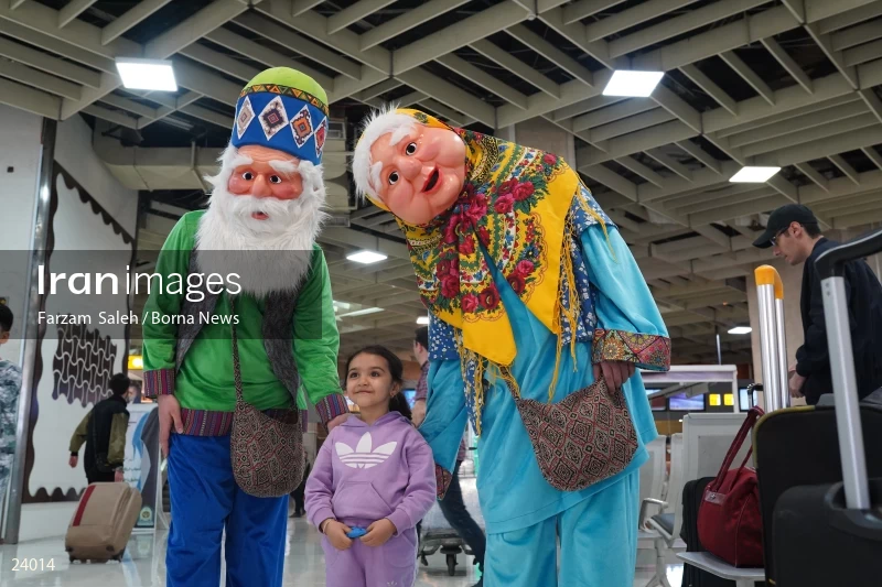 Tehran Mehrabad Airport in Nowruz 1402