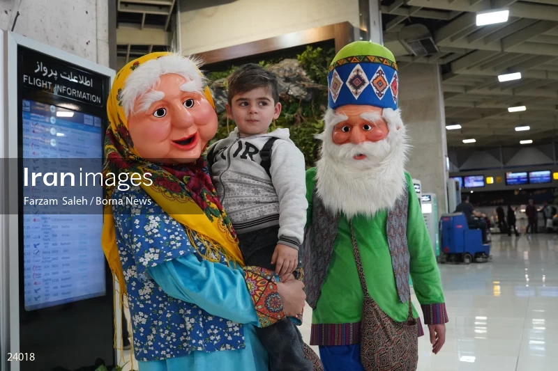 Tehran Mehrabad Airport in Nowruz 1402