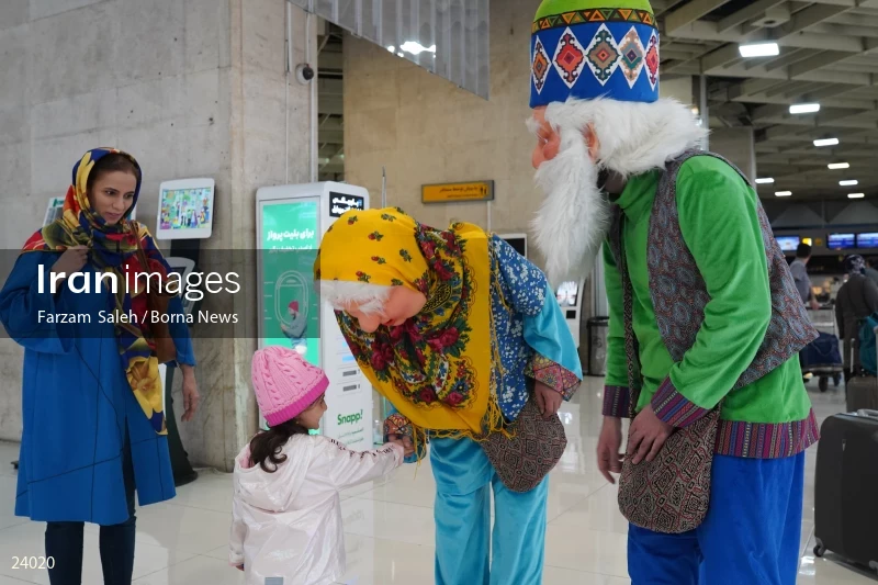 Tehran Mehrabad Airport in Nowruz 1402
