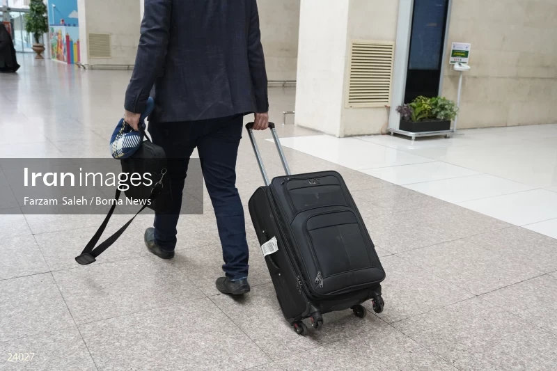 Tehran Mehrabad Airport in Nowruz 1402