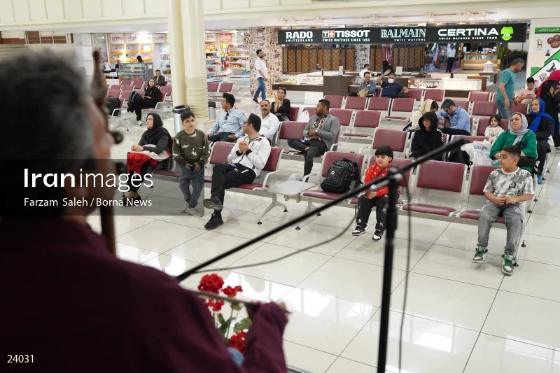 Tehran Mehrabad Airport in Nowruz 1402
