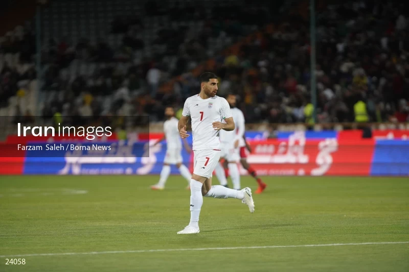 Iran v Kenya friendly football match